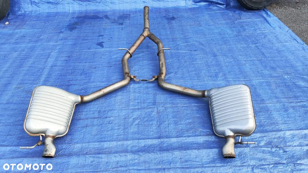 TŁUMIK LEWY PRAWY KOMPLET WYDECH A2124910100 A2124910200 MERCEDES W212 2.2 CDI - 1