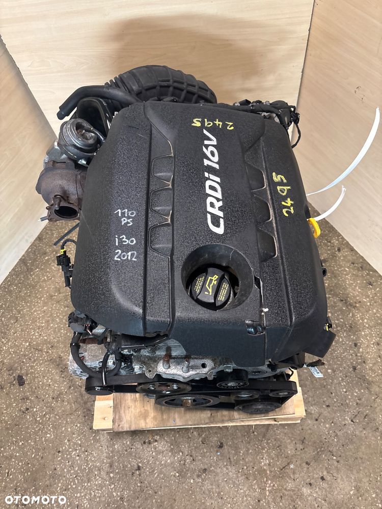 Silnik Hyundai Kia i30 D4FB film video 110 koni Blue 2012 kompletny - 2