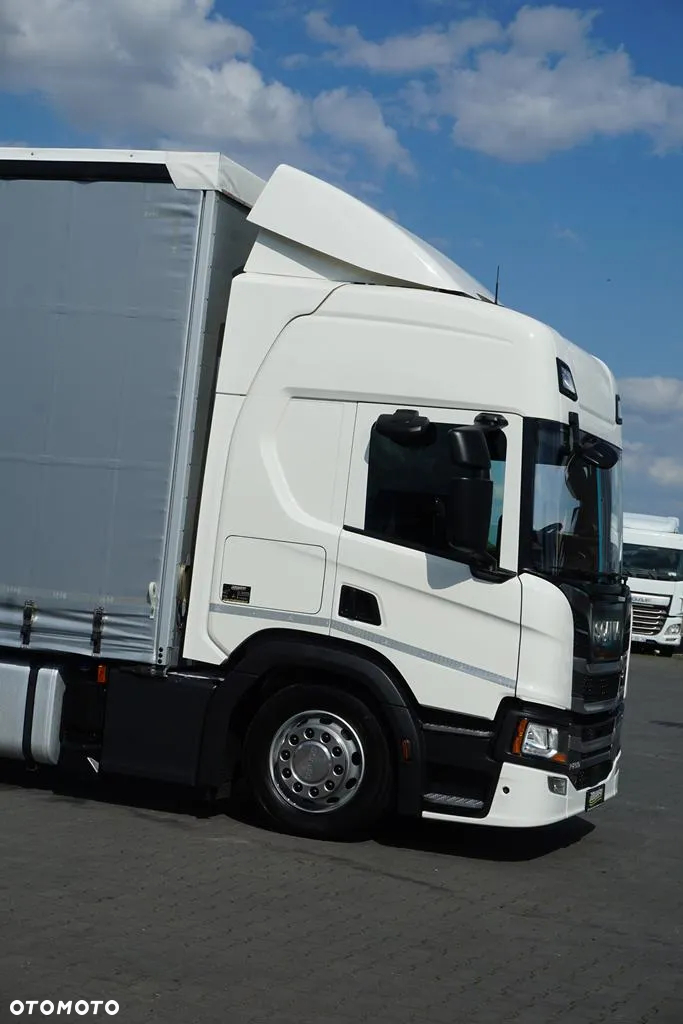 Scania P 250 / ACC / E 6  / FIRANKA + WINDA / DŁ. 9,3 M / 23 PALETY - 23