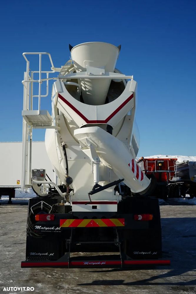 DAF CF 440 / 8x4 / BETONIERĂ SCHWING STETTER / BETONIERĂ 9 M3 / AUTOMATĂ / CAMERĂ / - 13