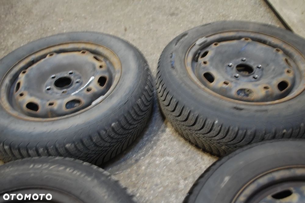 KOŁA FELGI STALOWE + OPONY ZIMOWE DĘBICA 2023R. 5X100 ET35 6J 165/70R14 VW POLO IV SEAT IBIZA III SKODA - 7
