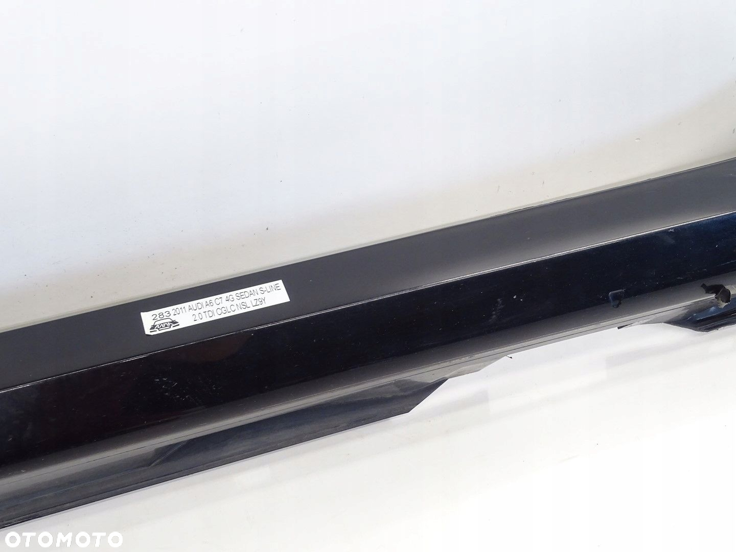LISTWA PROGOWA LEWA AUDI A6 C7 4G SEDAN / KOMBI S-LINE LZ9Y 4G0853859F - 5