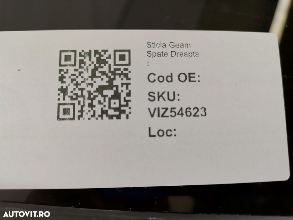 Sticla Geam Spate Dreapta Mercedes Benz X247 2019 2020 2021 2022 2023 - 8