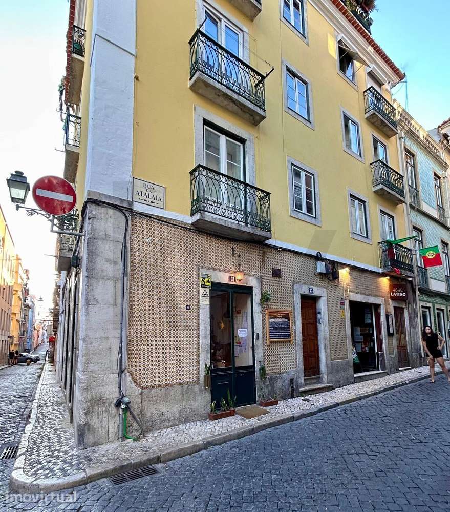 Lisboa - Bairro Alto | Estúdio Mobilado de 27,5 m2 Muito Luminoso–Préd - Grande imagem: 5/27