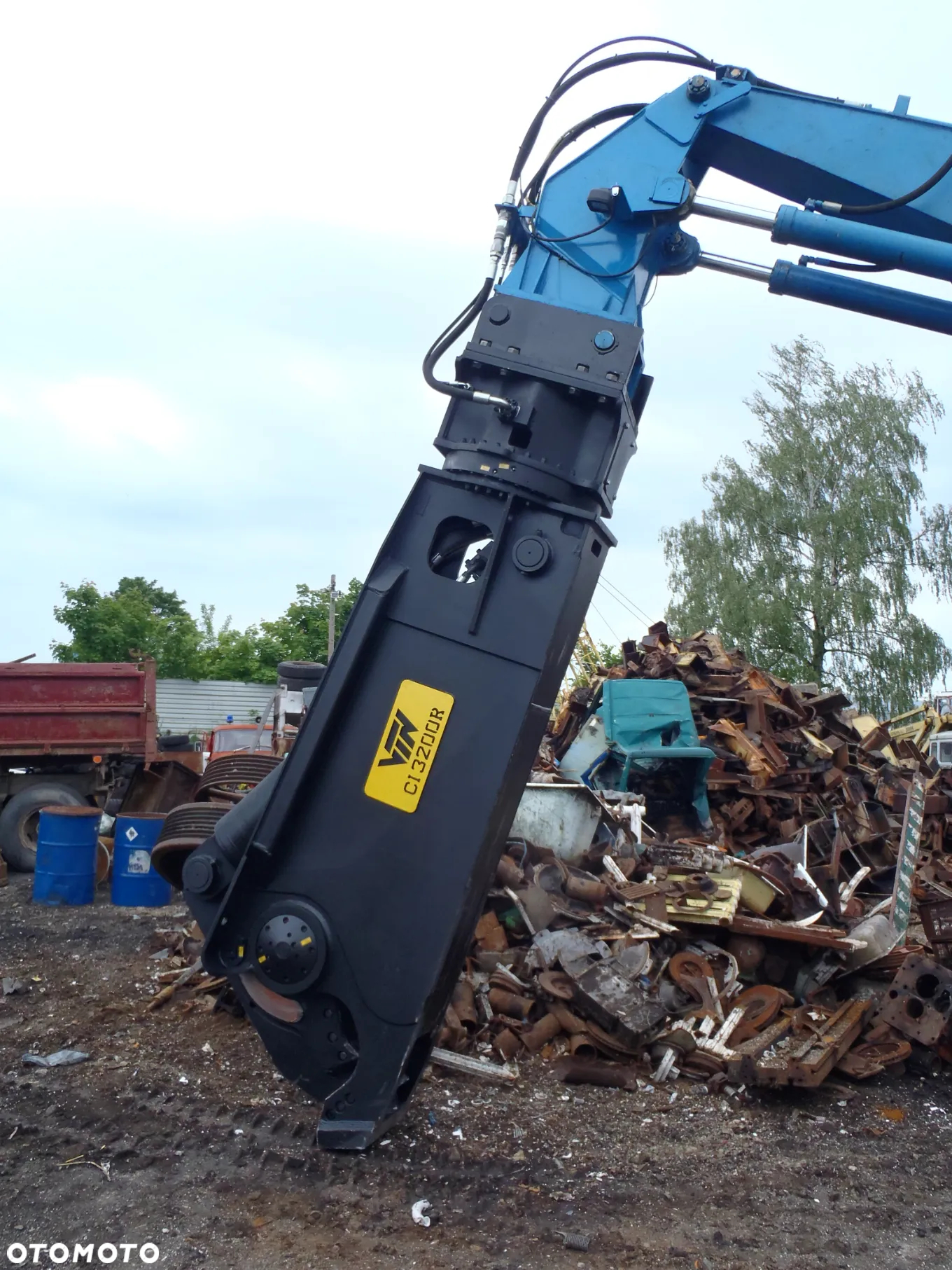 Obrotowe nożyce do cięcia stali złomu VTN CI3200 - 19