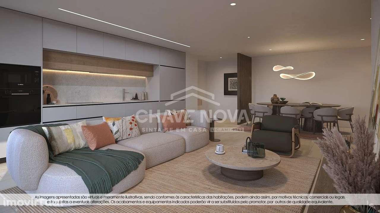 T0 Novo Último Piso c/ Lugar de Garagem em Santa Marinha (Coimbrões) - Grande imagem: 4/15