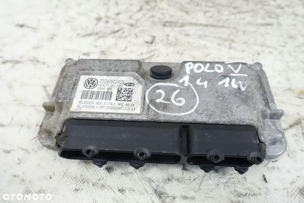 Vw Polo IV Ibiza 1.4 16 STEROWNIK SILNIKA komputer - 1