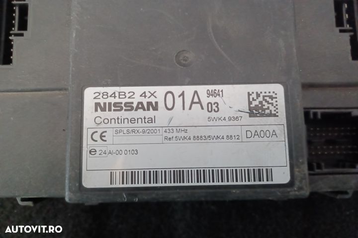 Calculator confort 284B24X 5WK49367 284B24X 5WK49367 Nissan Navara D2 - 3