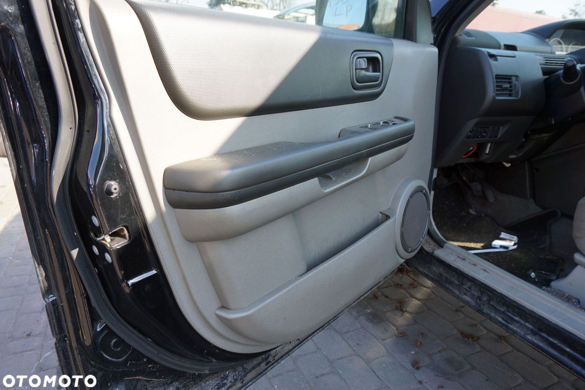 DRZWI PRZEDNIE LEWE X-TRAIL T30 I KH3  CZARNY NISSAN 2001-2007 - 6