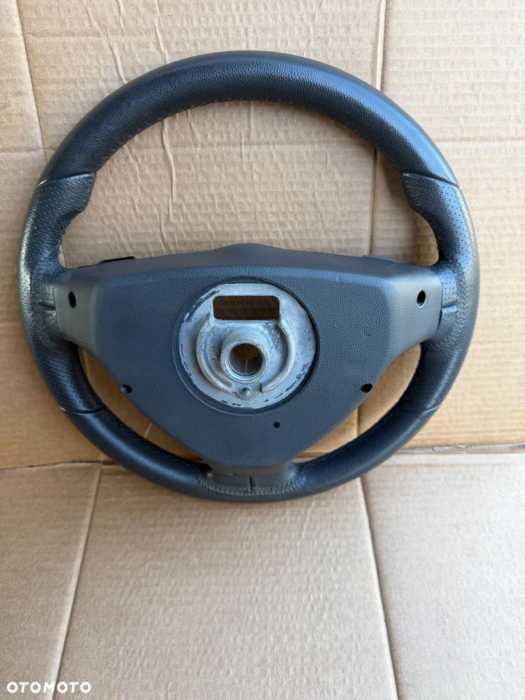 Kierownica skórzana skóra Opel Astra H III Zafira B multifunkcja - 6