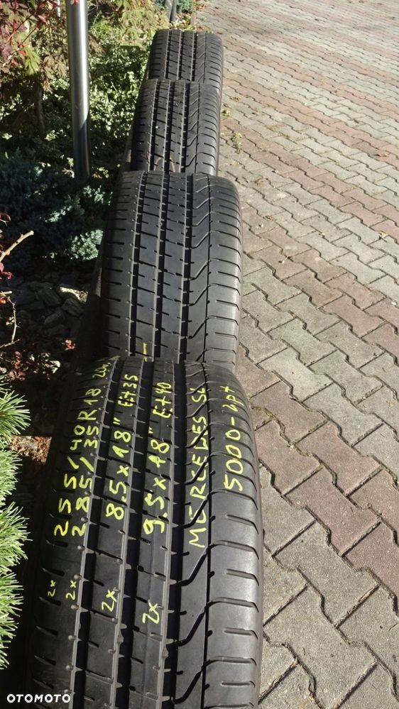 Koła letnie 18 5x112 Mercedes SL 255/40R18 285/35R18 ET35 ET40 Pirelli - 5