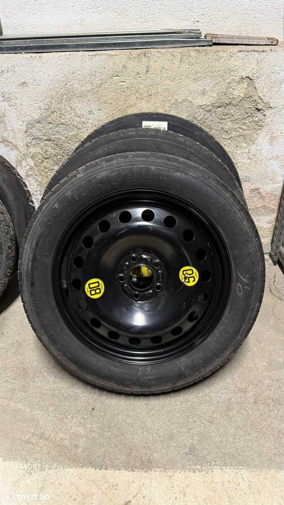 Rezerva slim Ford Kuga Puma Edge Escape 155 70 17 si 165 70 17 - 1