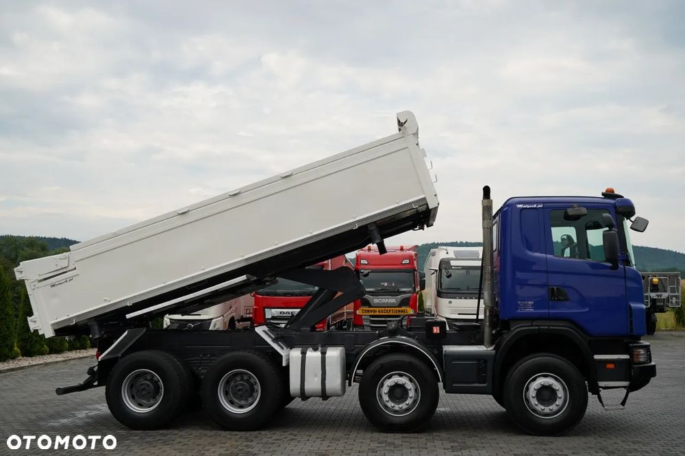 Scania G 480 / 8x4 / WYWROTKA DWUSTRONNA / HYDROBURTA / MANUAL - 8