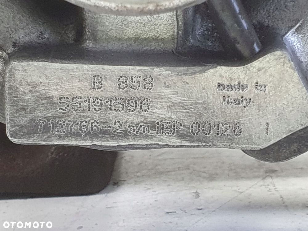 TURBOSPRĘŻARKA Alfa Romeo 147 1.9 JTD _ turbo 55191596 - 2