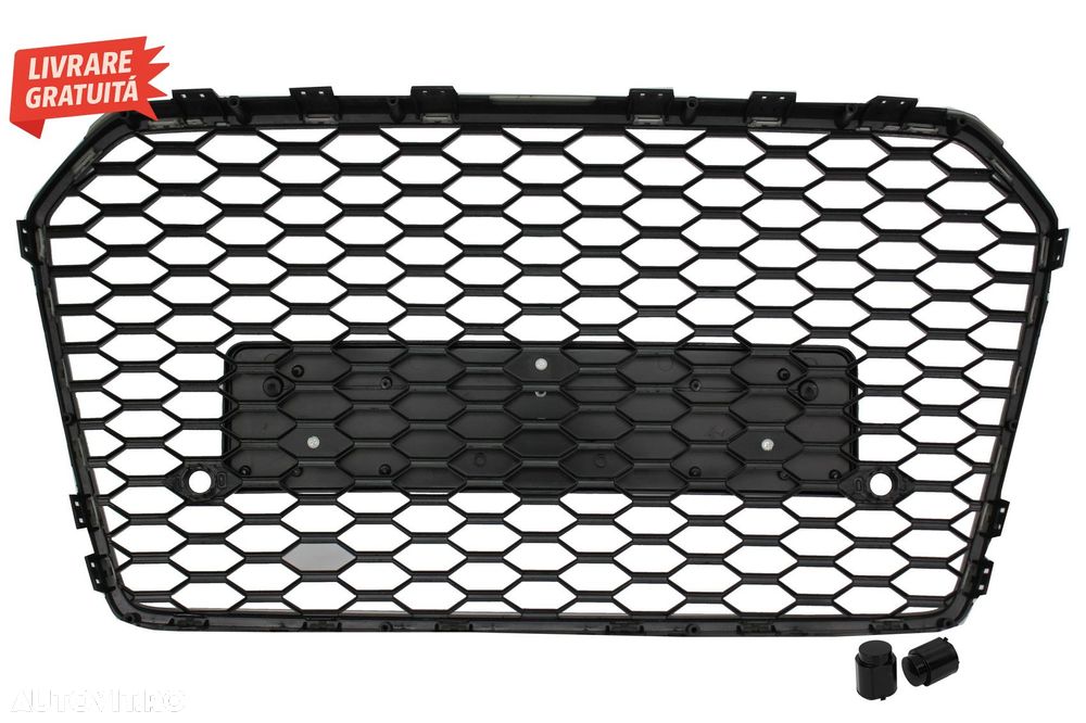 Grila Bara Fata Audi A6 4G RS6 Design Facelift (2015-2018)- livrare gratuita - 4