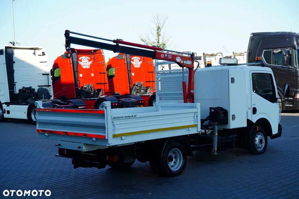 Renault MAXITY / SKRZYNIA /  HDS MAXLIFT 1 500.2 E- 3 M / MAX UDŹWIG 990 KG / BLIŹNIAK / SPROWADZONY / - 6