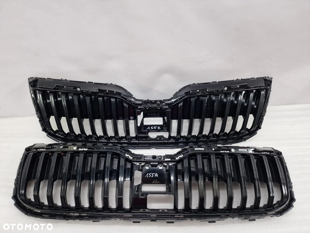 SKODA SUPERB III 3 LIFT 3V0 18- ATRAPA / GRILL PRZEDNI PRZÓD , NR 3V0853653G / 3V0853653K , NR AUKCJI GL155 - 1