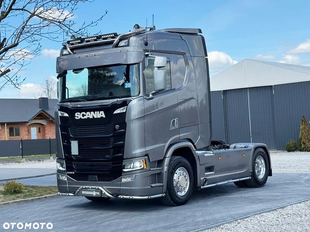 Scania S 540 / ACC / CAŁA NA PODUCHACH  / RETARDER / DUŻA NAVI / VIRTUAL KOKPIT / Z NIEMIEC - 36