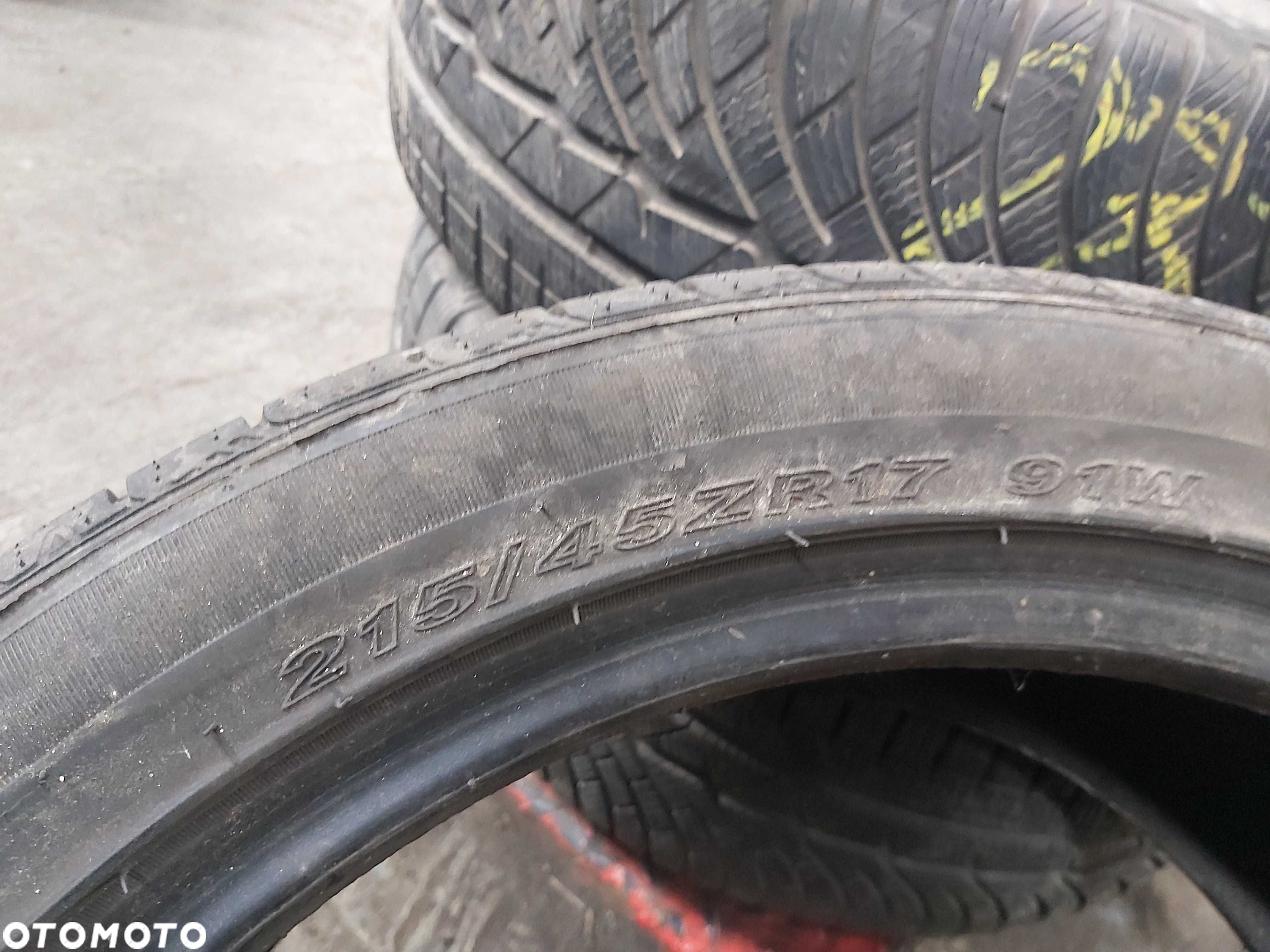 215/45R17 Pojedyncza używana opona letnia Nexen - 5