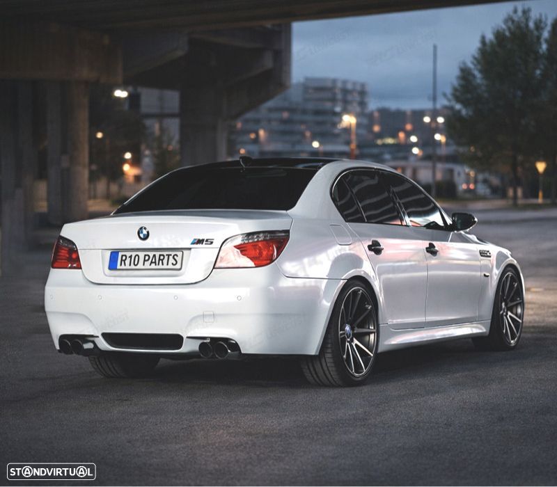 KIT CARROÇARIA COMPLETO BMW E60 03-07 LOOK M5 PDC SRA - 4