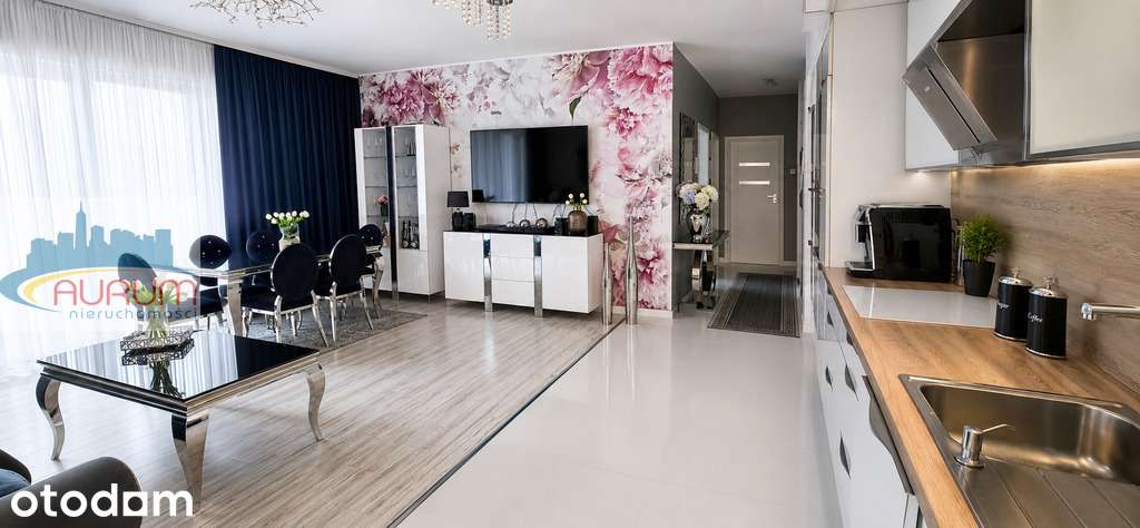 apartament 3 pokoje, parter