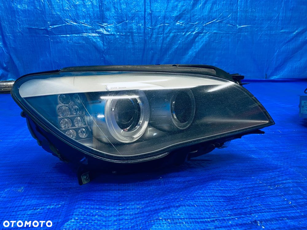 REFLEKTOR LAMPA LEWA PRAWA LEWY PRAWY PRZÓD PRZEDNIA XENON KSENON BI-XENON NIESKRĘTNY BMW 7 F01 F02 PRZEDLIFT 11R ; 7182140 7182139  61337182140 61337182139 ORYGINAŁ EUROPA - 7