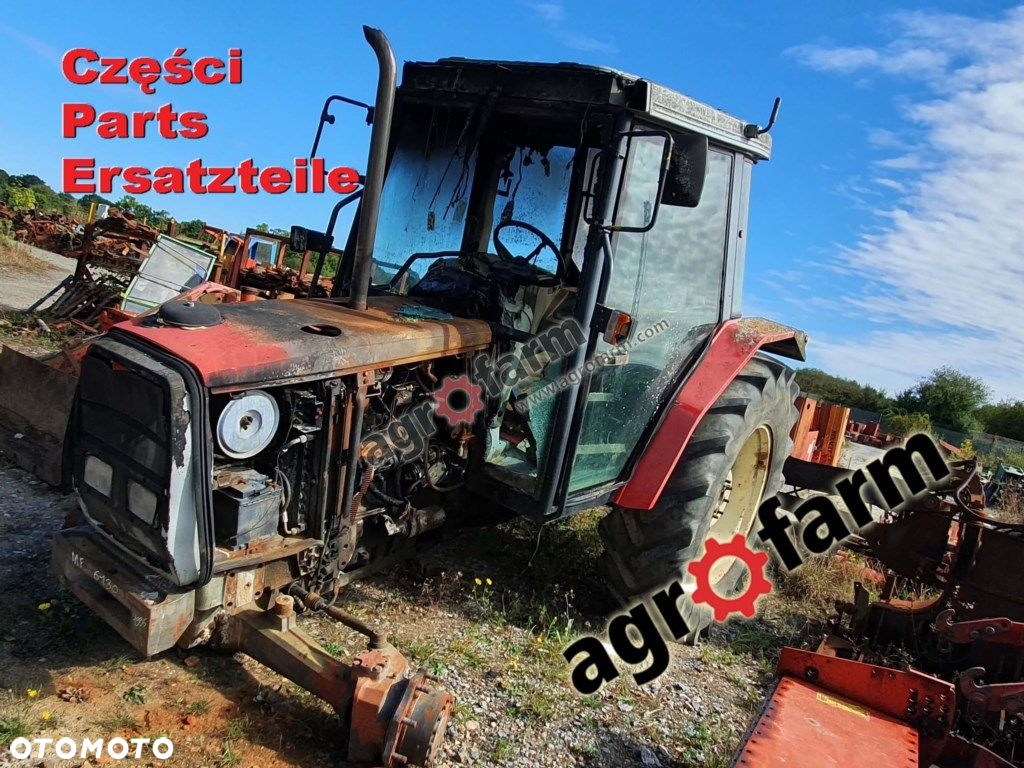 Massey Ferguson 6180 części, skrzynia biegów, oś - 2