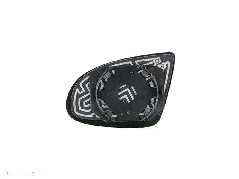 Geam oglinda Audi A2 (8Z) 01.2000-12.2005 partea stanga Best Auto Vest Crom Asferica Cu incalzire - 1