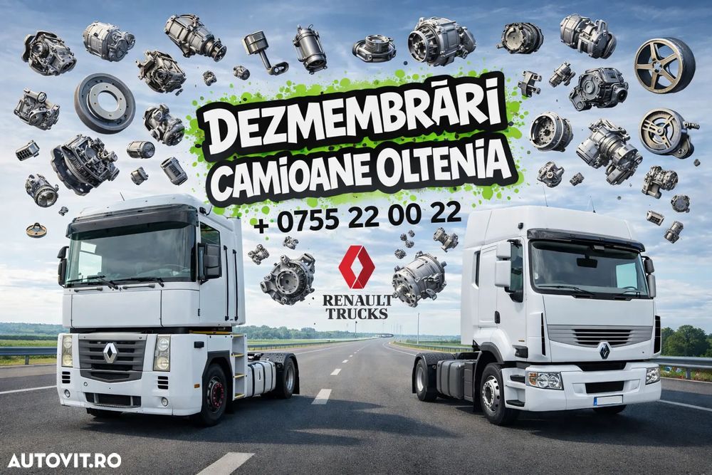 DEZMEMBREZ RENAULT - Midlum / Premium DXI / Magnum /Magnum / Kerax / Major - piese din dezmembrari - 1
