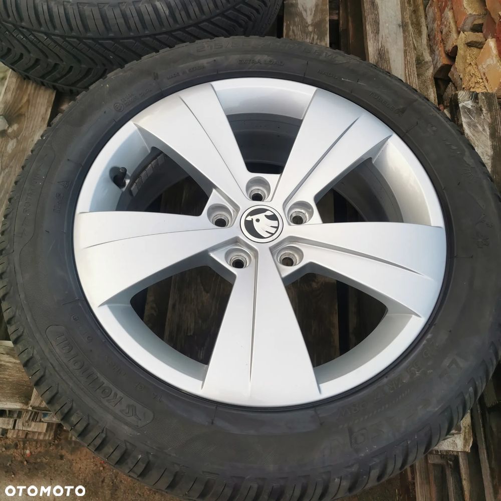 Kompletne koła 17' Skoda Superb 4 szt. - 8