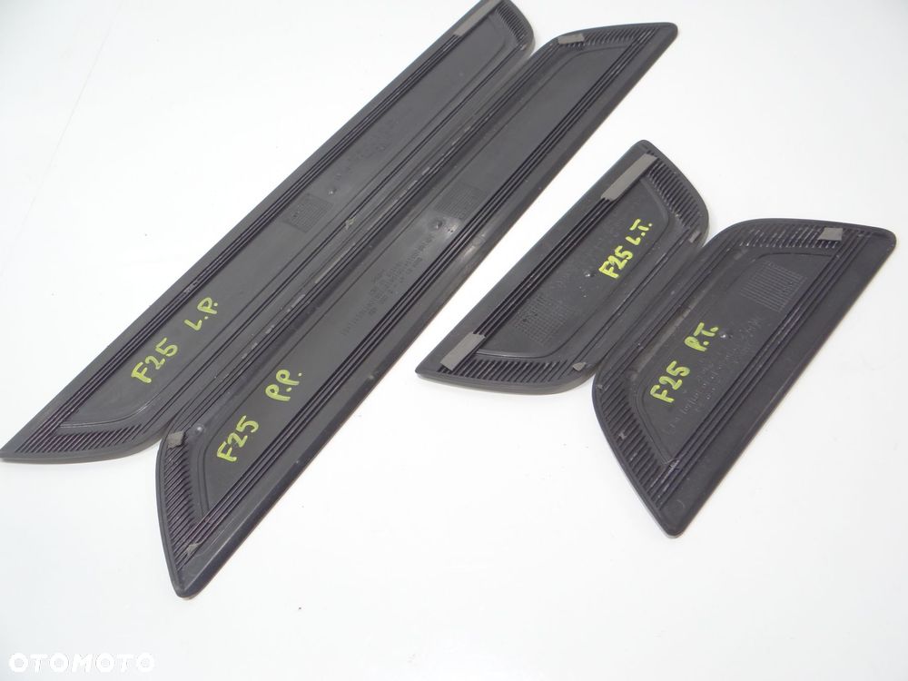 LISTWY NAKŁADKI PROGOWE KOMPLET BMW X3 F25 M PAKIET 8050459 - 6