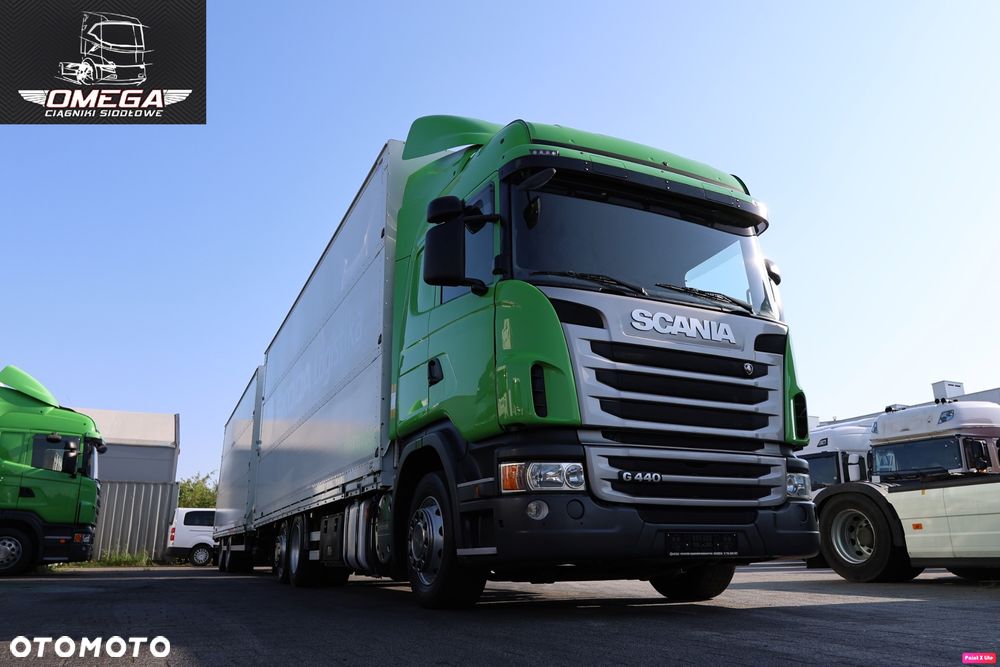 Scania G 440 PDE 268 Tyś km !!! ZESTAW / TANDEM / Kufer / Kontener / - 4