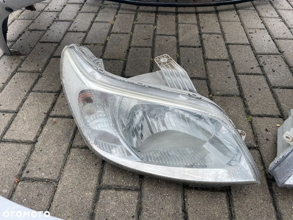 Chevrolet Aveo II T250 lift 92U zderzak maska lampa reflektor lewy prawy przód pas przedni błotnik lewy prawy - 5
