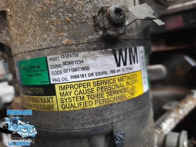 COMPRESSOR AR CONDICIONADO OPEL ASTRA H 2006 -4752 - 2