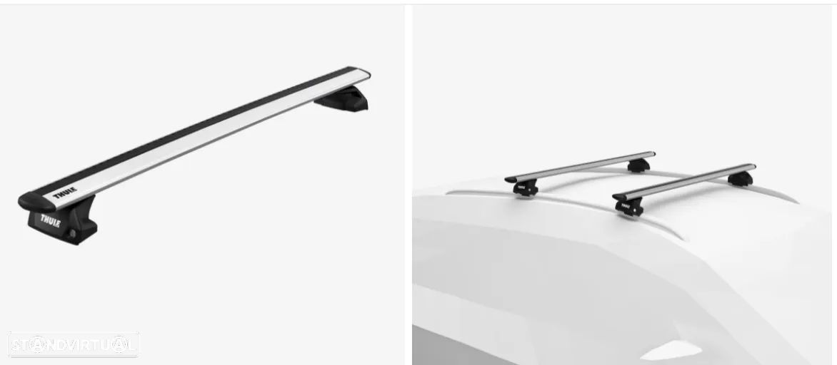 Barras de tejadilho BMW serie 2 e 3 Thule WingBar Evo - 1