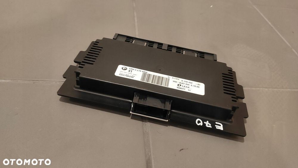 BMW X5 E70 E71 MODUŁ STEROWNIK ŚWIATEŁ LEAR FRM ORYGINAŁ BDB - 7