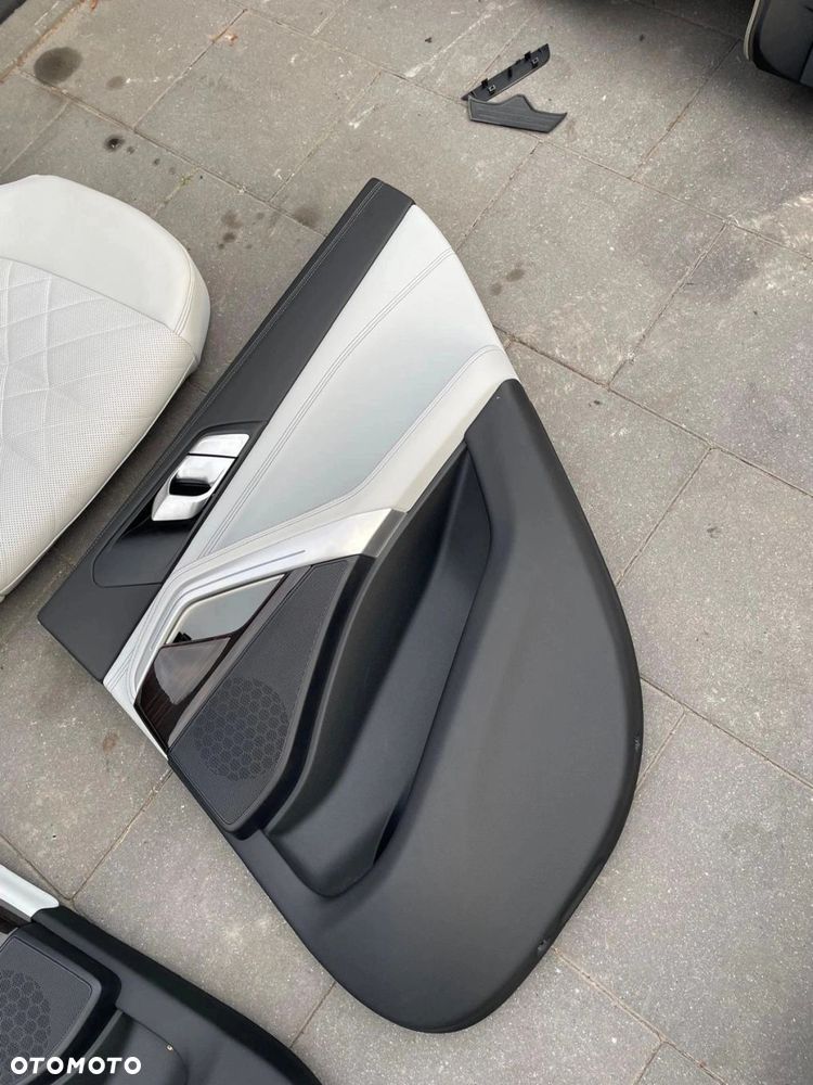 FOTELE TAPICERKA BOCZKI KANAPA TUNEL BMW X6 G06 SENSAFIN SILVERSTONE GRZANE - 14