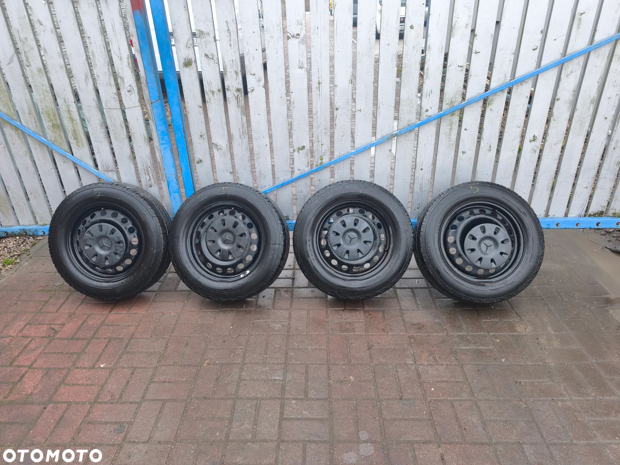 4x Koła Mercedes-Benz Vito w639 w447 205/65 R16 et60 5x112  6394013102 Continental - 1