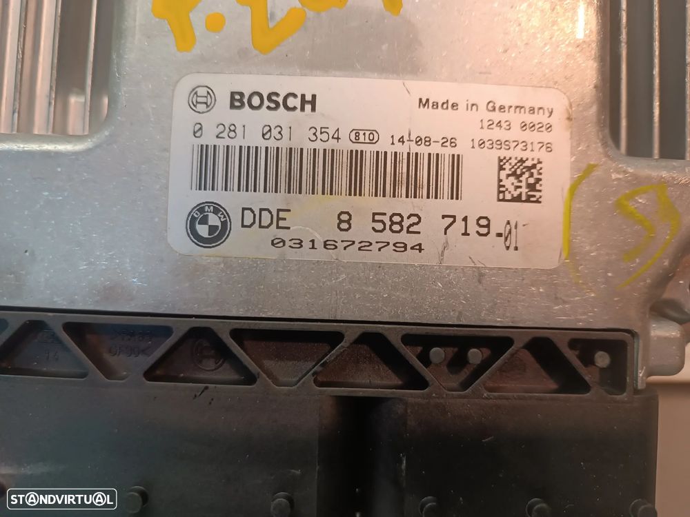 UNIDADE / CENTRALINA DO MOTOR MINI F55 F56 1.5D / BMW F10 F20 F30 1.5D B37 0281031354 8582719 - 2