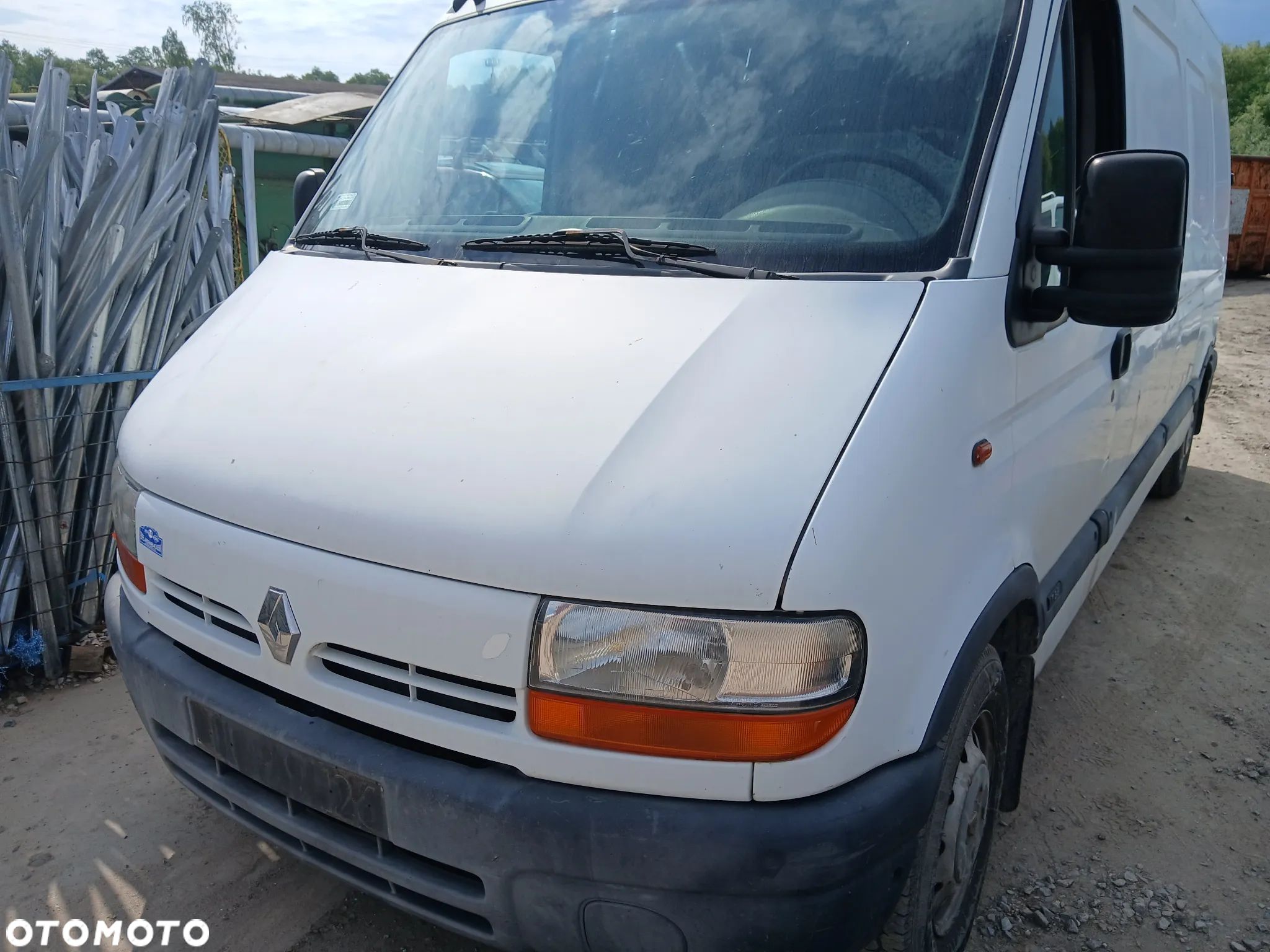 renault master II maska pokrywa silnika klapa bagażnika zderzak lampa reflektor pas przedni stop - 1
