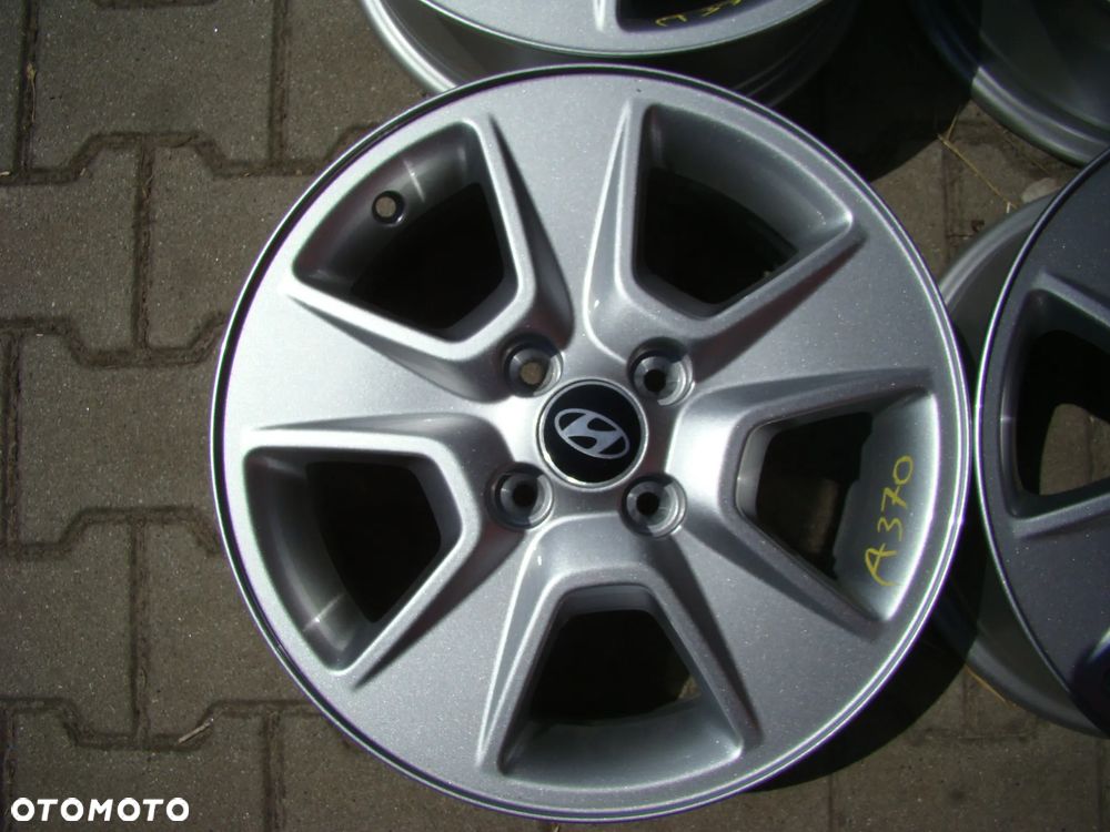 a370 4x100 6Jx15 Hyundai Accent Bayon Getz I20 I10 niemontowane - 3