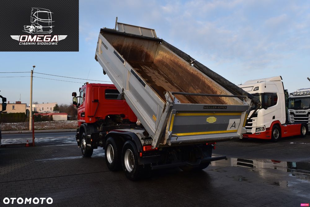 Scania G 450 bez EGR / 6X4 / WYWROTKA MEILLER 3S / BORDMATIC - 25