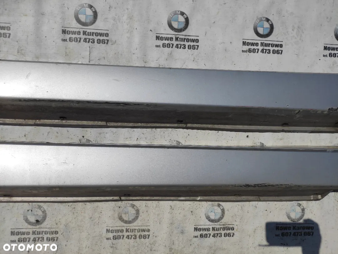 BMW E60 E61 LCI Lifting Listwa progowa nakładka lewa prawa Titansilber - 3