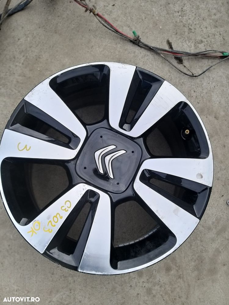 Janta aliaj r16 citroen c3 3 sx 98130750077 - 1