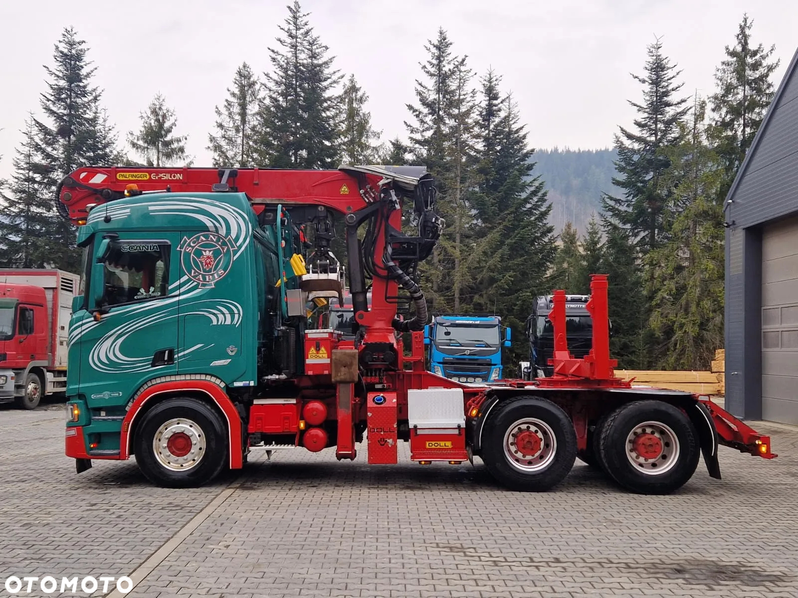 Scania Do drewna drzewa lasu doll - 16