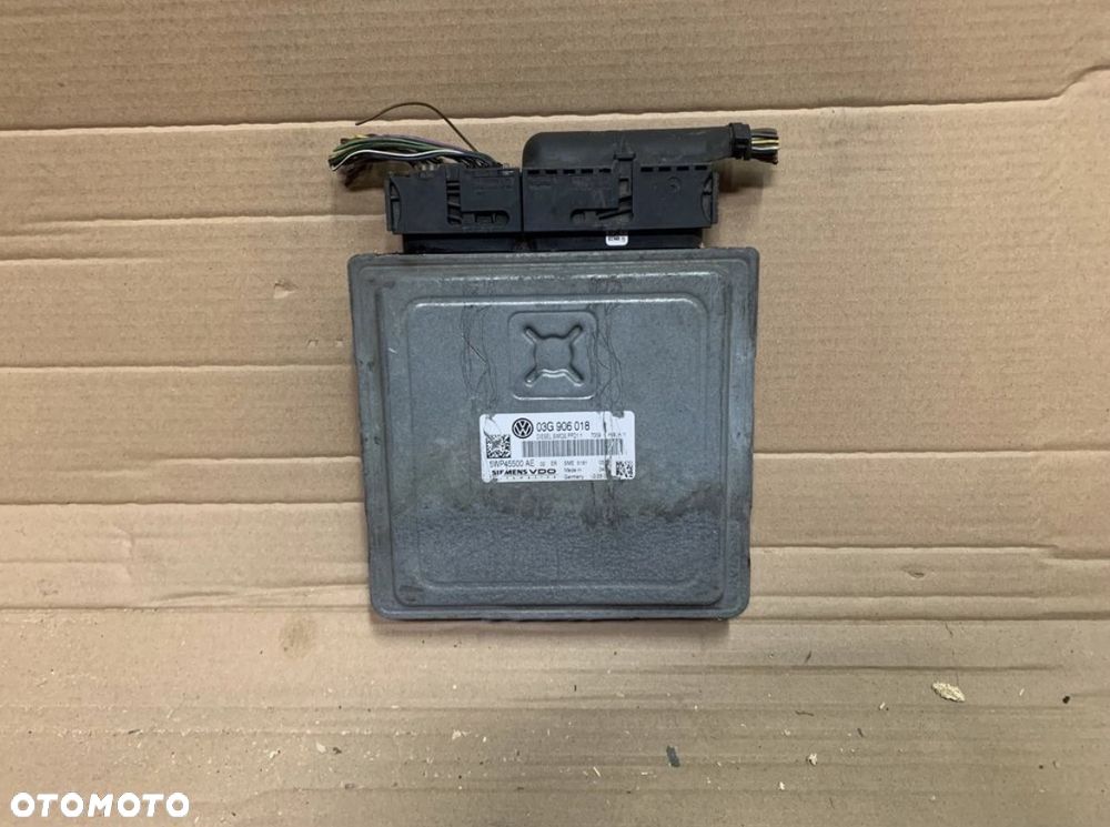 03G906018 komputer sterownik silnika vw volkswagen passat b6 - 1