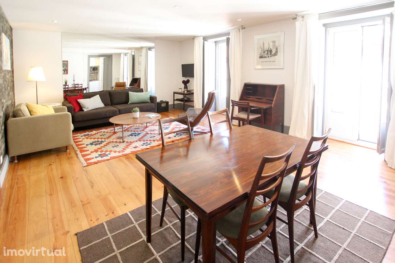 T2 com varanda no coração de Lisboa - Grande imagem: 4/26