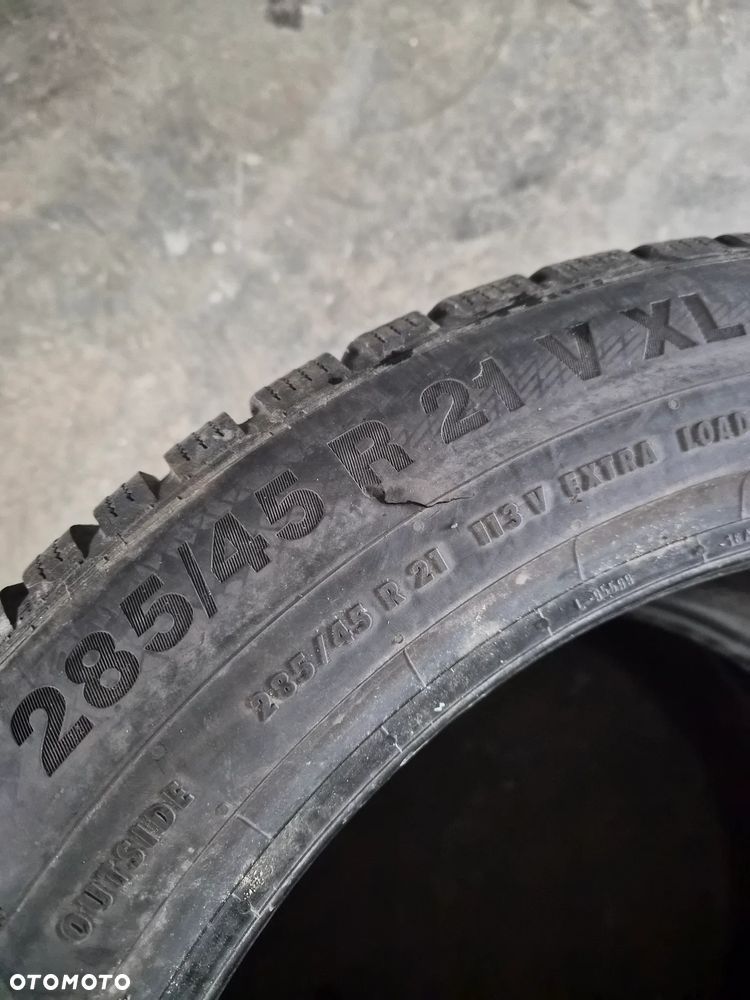 Opony zimowe 285/45r21 Continental TS850P - 4