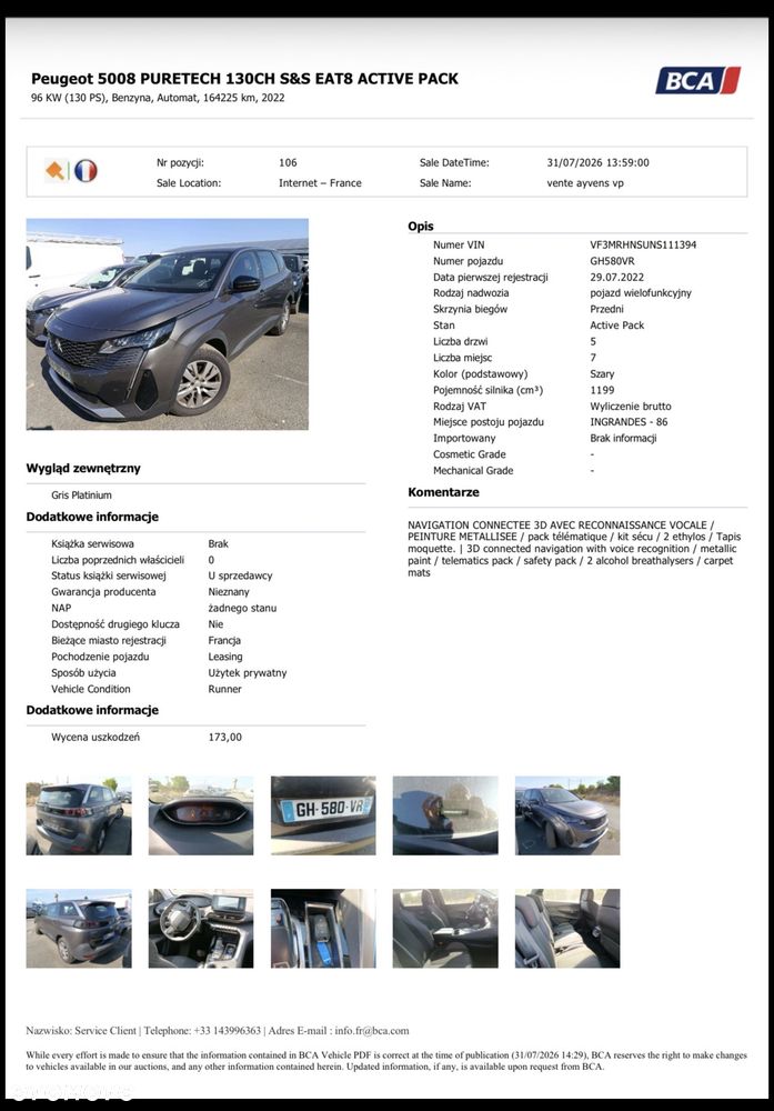 Peugeot 5008 PureTech 130 EAT8 Stop & Start Active Pack - 13