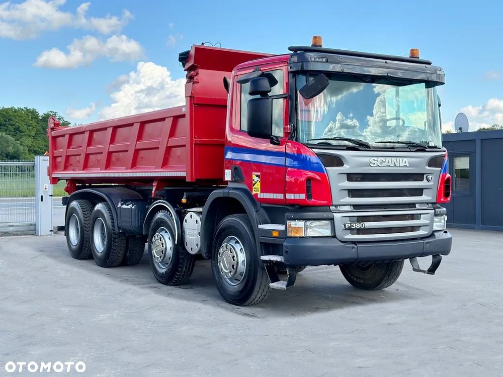 Scania P380 * WYWROTKA 6,10m + BORDMATIC * 8x4 - 1